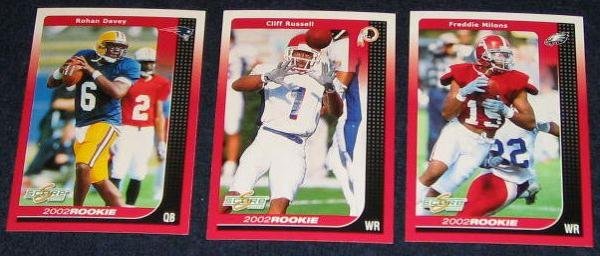 2002 Score Rookie Freddie Milons #290