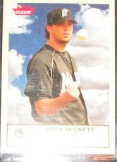 2005 Fleer Tradition Josh Beckett #278 Marlins