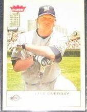 2005 Fleer Tradition Lyle Overbay #279 Brewers