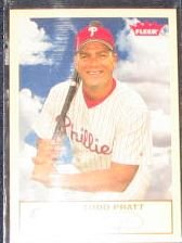 2005 Fleer Tradition Todd Pratt #232 Phillies