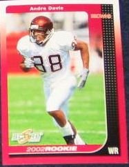 2002 Score Rookie Andre Davis #281