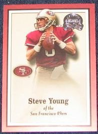 2000 Fleer Greats of the Game Steve Young #32 49ers