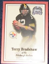 2000 Fleer Greats of the Game Terry Bradshaw #1