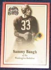 2000 Fleer Greats of the Game Sammy Baugh #56
