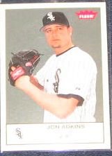 2005 Fleer Tradition Jon Adkins #127 White Sox