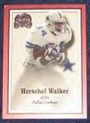 2000 Fleer Greats of the Game Herschel Walker #48