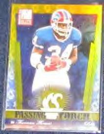 2002 Donruss Elite Thurman Thomas #PT1 #'d 787/800