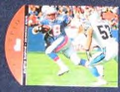 1996 Upper Deck Team Trio Curtis Martin #TT82 Patriots