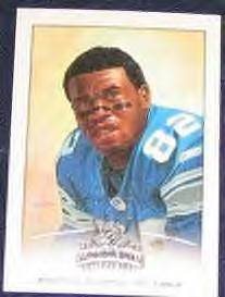 2002 Donruss Gridiron Kings Germane Crowell #29 Lions