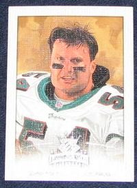 2002 Donruss Gridiron Kings Zach Thomas #50 Dolphins