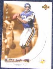 2000 Upper Deck Ovation Daunte Culpepper #32 Vikings