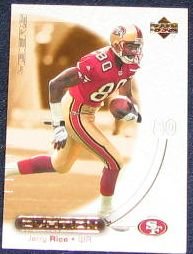 2000 Upper Deck Ovation Jerry Rice #51 49ers