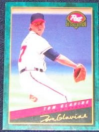 1994 Post Tom Glavine #16 Braves
