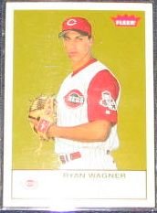 2005 Fleer Tradition Ryan Wagner #210 Reds