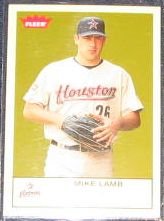 2005 Fleer Tradition Mike Lamb #266 Astros