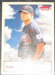 2005 Fleer Tradition Jaret Wright #262 Braves