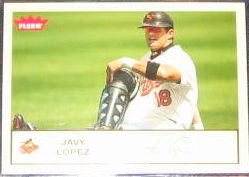 2005 Fleer Tradition Javy Lopez #211 Orioles
