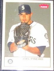 2005 Fleer Tradition Joel Pineiro #139 Mariners