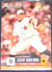2005 Donruss Jeremy Bonderman #186 Tigers