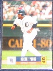 2005 Donruss Dmitri Young #182 Tigers