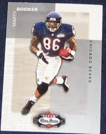2002 Fleer Boxscore Marty Booker #103 Bears