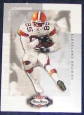 2002 Fleer Boxscore Kevin Johnson #90 Browns