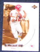 2000 Upper Deck Ovation Elvis Grbac #27 Chiefs