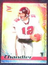 1999 Pacific Prism Chris Chandler #7 Falcons