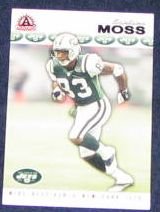 2002 Pacific Adrenaline Santana Moss #196 Jets
