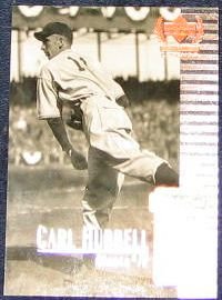 1999 Upper Deck Century Legends Carl Hubbell #45 Giants