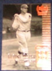 1999 Upper Deck Century Legends George Sisler #33