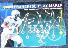 1996 Coll. Choice Play-Maker Joey Galloway #U89
