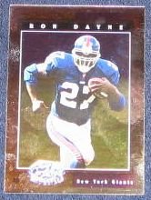 2001 Leaf Certified Materials Ron Dayne #78 Giants