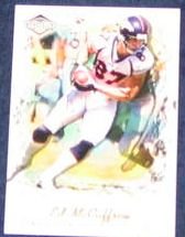 2001 Pacific Impressions Ed McCaffrey #42 Broncos