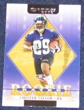 2002 Donruss Rated Rookie Chester Taylor #229