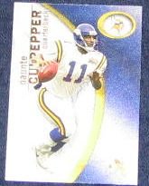 2001 Fleer EX Daunte Culpepper #10 Vikings