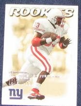 2000 Fleer Dominion Rookie Ron Dayne #201