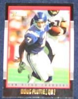 2001 Bowman Doug Flutie #90 Chargers