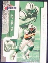 2001 Fleer Game Time Wayne Chrebet #73 Jets