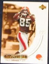 2000 Upper Deck Ovation Kevin Johnson #14 Browns