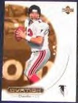2000 Upper Deck Ovation Chris Chandler #3 Falcons