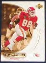 2000 Upper Deck Ovation Tony Gonzalez #28 Chiefs