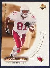 2000 Upper Deck Ovation Frank Sanders #2 Cardinals