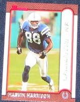 1999 Bowman Marvin Harrison #83 Colts