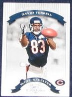 2002 Donruss Classics David Terrell #9 Bears