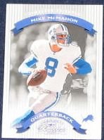 2002 Donruss Classics Mike McMahon #14 Lions
