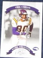 2002 Donruss Classics Cris Carter #21 Vikings