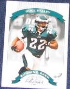 2002 Donruss Classics Duce Staley #29 Eagles