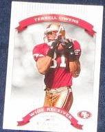 2002 Donruss Classics Terrell Owens #33 49ers