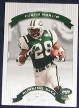 2002 Donruss Classics Curtis Martin #80 Jets